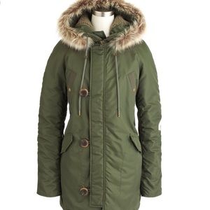 J. Crew Military Parka